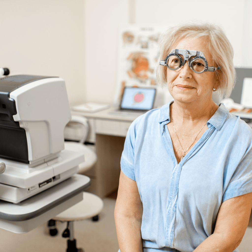How can seniors maintain good eye health between exams? - faq - Louie Eye Care