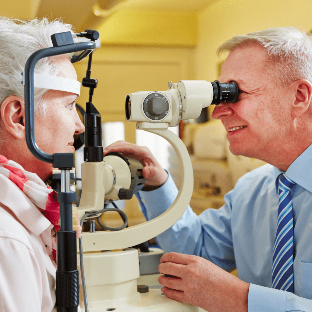What happens if an eye condition is detected during the exam? - faq - Louie Eye Care
